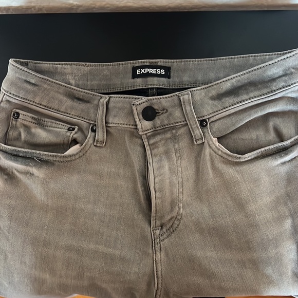 Express skinny stretch jeans 30/30 grey faded - Picture 2 of 3